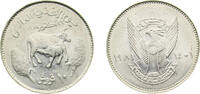 Sudan 10 Piastres Sudan Democratic Republic AH 1401 (1981) 10 Qirsh (FAO) Copper-nickel (1000000) 9.9g UNC KM 85 -