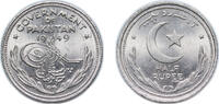Pakistan ½ Rupee Pakistan Dominion 1949 ½ Rupee Nickel (20300000) 6g UNC KM 6 Schön 6 -