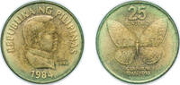 Philippines 25 Sentimos 1984 Philippines Republic 1984 25 Sentimo (Large... 4,40 EUR Differenzbesteuert nach §25a UStG zzgl. 10,00 EUR Versand