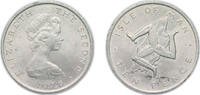 Isle of Man 10 Pence Isle of Man British dependency 1976 PM 10 Pence - Elizabeth II (2nd portrait) Copper-nickel 11.26g UNC KM 36.1 KM 36.2 Schön 36. -