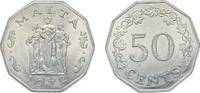 Malta 50 Cents Malta Republic 1972 50 Cents Cuproníquel (3353000) 13.66g UNC KM 12 Schön 12 -