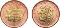 Czech Republic 50 Korun Czech Republic 1993 (HM) 50 Korun Bimetallic: brass plated steel centre in copper plated steel ring Hamburgische Münze (35001000 -