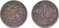 Netherlands 1 Cent Netherlands Kingdom 1917 1 Cent - Wilhelmina Bronze Royal Dutch Mint (20000000) 2.5g XF KM 152 Schön 31 -
