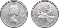 Canada 25 Cents Canada Commonwealth 1963 25 Cents - Elizabeth II (1st portrait) Silver (.800) Royal Canadian Mint of Ottawa, (21180652) 5.75g VF -