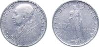 Vatican City 100 Lire Vatican City City State 1955 100 Lire - Pivs XII Stainless steel Rome Mint (1300000) 8g XF KM 55 -