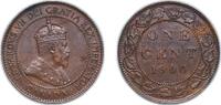 Canada 1 Cent Canada Commonwealth 1906 1 Cent - Edward VII Bronze (4100000) 5.65g AU KM 8 Schön 8 -