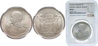 Hungary 5 Pengos Hungary 1939 5 Pengő - Miklós Horthy (Birthday) Silver (.640) Hungarian mint (408000) 25g NGC MS 63 KM 517 ÉH 1509 H 2242 Adamo -