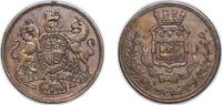 France France ND Token (Blazon of Paris / Royal arms of the United Kingdom) Brass 2.6g XF -