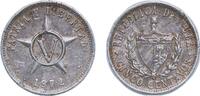 Cuba 5 Centavos Cuba Second Republic 1972 5 Centavos (Patria y Libertad) Aluminium (aluminium 97.15%, magnesium 2.5%, manganese 0.35%) Havana Mi -