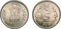 India 5 Rupees India Republic 2012 5 Rupees (mule) Nickel brass Mumbai / Bombay Mint 5.96g UNC KM 399.3 -