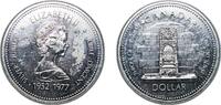 Canada 1 Dollar Canada Commonwealth 1977 1 Dollar - Elizabeth II (Silver Jubilee) Silver (.500) Royal Canadian Mint of Ottawa (744848) 23.328g P -