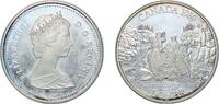 Canada 1 Dollar Canada Commonwealth 1989 1 Dollar - Elizabeth II (MacKenzie River) Silver (.500) Royal Canadian Mint of Ottawa, (272319) 23.43g -