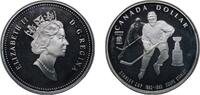 Canada 1 Dollar Canada Commonwealth 1993 1 Dollar - Elizabeth II (Stanley Cup) Silver (.925) Royal Canadian Mint of Ottawa (294314) 25.175g PF C -