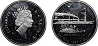 Canada 1 Dollar Canada Commonwealth 1991 1 Dollar - Elizabeth II (S.S. Frontenac) Silver (.500) Royal Canadian Mint of Ottawa (222892) 23.327g P -
