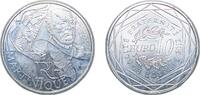 France 10 Euros France Fifth Republic 2012 10 Euros (Martinique) Silver (.500) (70000) 10.02g UNC KM 1879 Gad Euro C603 -