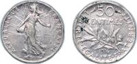 France 50 Centimes France Third Republic 1916 50 Centimes Silver (.835) Monnaie de Paris Mint (52962657) 2.46g VF Franc 2014 190 Gad 1789 420 KM 85 -