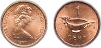 Solomon Islands 1 Cent Solomon Islands 1977 1 Cent - Elizabeth II (2nd portrait) Bronze (97% Copper, 2.5% Zinc, 0.5% Tin) Royal Mint (1828000) 2.59g UN -