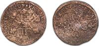France 1 Sizain France Kingdom 1710 - 1712 6 Deniers Dardenne - Louis XIV Copper 5.91g VF Dy royales 1593 GadR2 85 KM 400 Ciani 2019 -