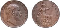 Great Britain 1 Penny Great Britain Kingdom 1910 1 Penny - Edward VII Bronze Royal Mint (Tower Hill) (29549100) 9.45g AU KM 794 Sp 3990/A -