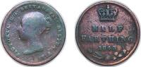 Great Britain ½ Farthing Great Britain United Kingdom 1843 ½ Farthing - Victoria (1st portrait; incl. Colonial) Copper (3440600) 2.17g VF KM 738 Sp 3951 -