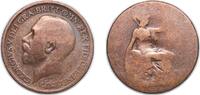 Great Britain ½ Penny Great Britain United Kingdom 1912 ½ Penny - George V (1st portrait) Bronze (.950 Cu, .040 Sn, .015 Zn) 5.19g VF KM 809 Sp 4056 -