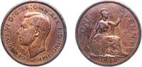 Great Britain 1 Penny Great Britain United Kingdom 1940 1 Penny - George VI (with 'IND:IMP') Bronze (42284400) 9.19g XF KM 845 Sp 4114 -