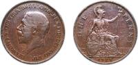 Great Britain 1 Penny Great Britain United Kingdom 1929 1 Penny - George V (smaller portrait) Bronze (49132800) 9.25g XF KM 838 Sp 4055 -