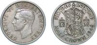 Great Britain ½ Crown Great Britain United Kingdom 1948 ½ Crown - George VI (2nd type; with 'IND:IMP') Copper-nickel (71164700) 14.08g VF KM 866 Sp 41 -