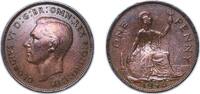Great Britain 1 Penny Great Britain United Kingdom 1946 1 Penny - George VI (with 'IND:IMP') Bronze (66355600) 9.39g XF KM 845 Sp 4114 -