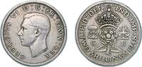 Great Britain 2 Shillings Great Britain United Kingdom 1948 2 Shillings - George VI (with 'IND:IMP') Copper-nickel (67553600) 11.16g VF KM 865 Sp 4102 -