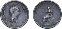 Great Britain ½ Penny Great Britain United Kingdom 1806 ½ Penny - George III (4th issue) Copper 8.74g VF KM 662 Sp 3781 -