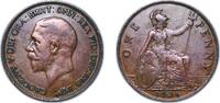 Great Britain 1 Penny Great Britain United Kingdom 1936 1 Penny - George V (smaller portrait) Bronze (154296000) 9.43g VF KM 838 Sp 4055 -