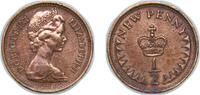 Great Britain ½ Penny Great Britain United Kingdom 1971 ½ New Penny - Elizabeth II (2nd portrait) Bronze (1394188250) 1.8g XF KM 914 Sp A1 -