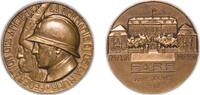 France France Fifth Republic 1960 Medal - Fédération des Anciens de la Rhénanie et de Ruhr Bronze 52.57g AU -