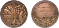 France France Republic 1954 Medal - Syndicat National du Décolletage Bronze 89.18g UNC -