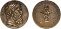 France France Republic ND Medal - Union federale des pharmaciens de France Bronze 128.94g UNC -