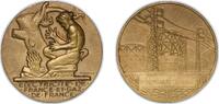 France France Fifth Republic ND Medal - Electricite de france et gaz de France Bronze 72.84g UNC -