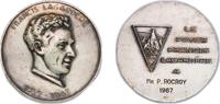 France France Fifth Republic 1967 Medal - Le Foyer Francis Lagardère Silver plated bronze 49.69g AU -