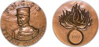 France France Republic ND (1907) Medal - Eugène Charrier, FNGGR Bronze 82.9g UNC -