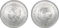Netherlands 10 Gulden Netherlands Kingdom 10 Gulden - Juliana (Liberation) Silver (.720) (Copper .280) Royal Dutch Mint (5980000) 25.07g UNC KM 195 -
