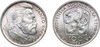 Czechoslovakia 100 Korun Czechoslovakia Socialist Republic 1976 100 Korun (Janko Kráľ) Silver (.700) (75000) 15.06g UNC KM 84 -