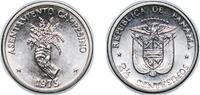 Panama 2½ Centesimos Panama Republic 1973 2½ Centésimos (FAO) Copper-nickel clad copper United States Mint of Philadelphia, (2000000) 1.63g BU KM 32 -
