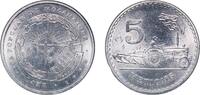 Mozambique 5 Meticais Mozambique Republic 1982 5 Meticais Aluminium (Aluminium 97%, Magnesium 3%) 2.55g BU KM 101 -