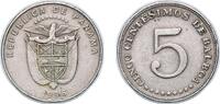 Panama 5 Centesimos Panama Republic 1996 5 Centésimos Copper-nickel (75% Copper, 25% Nickel) Royal Canadian Mint (4000000) 5g XF KM 126 -