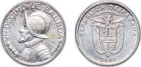Panama ⅒ Balboa Panama Republic 2001 ⅒ Balboa Copper-nickel clad copper Royal Canadian Mint (15000000) 2.27g UNC KM 127 Schön 109 -
