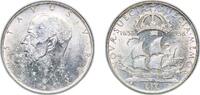 Sweden 2 Kronor Sweden Kingdom 1938 G 2 Kronor - Gustaf V (Settlement of New Sweden) Silver (.800) (508815) 15g UNC KM 807 -