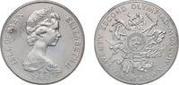 Isle of Man 1 Crown Isle of Man British dependency 1980 1 Crown - Elizabeth II (Olympics) Silver (.925) 28.81g PF KM 66a Schön 63a -