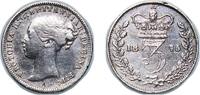 Great Britain 3 Pence Great Britain United Kingdom 1875 3 Pence - Victoria (1st portrait; incl. Maundy and Colonial) Silver (.925) (3306500) 1.4g VF K -