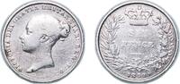 Great Britain 6 Pence Great Britain United Kingdom 1852 6 Pence - Victoria (1st portrait; 1st type) Silver (.925) (904500) 2.7g VF KM 733 Sp 3908 Sp 3 -