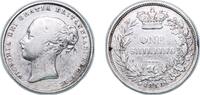 Great Britain 1 Shilling Great Britain 1856 1 Shilling - Victoria (1st portrait; 'Young Head') Silver (.925) Royal Mint (Tower Hill) (3168000) 5.6g XF KM -